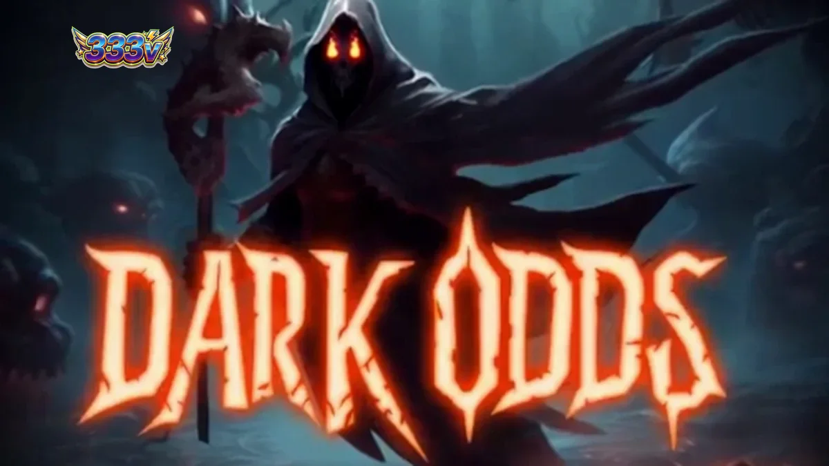 Tampilan visual slot Dark Odds dengan tema horor Halloween
